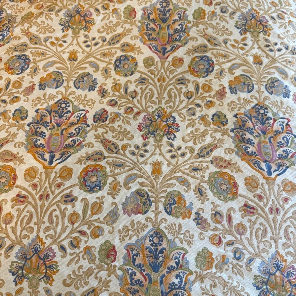 Lauren Ralph Lauren Duvet Cover King Marrakesh Rug Paisley Floral Cotton Home